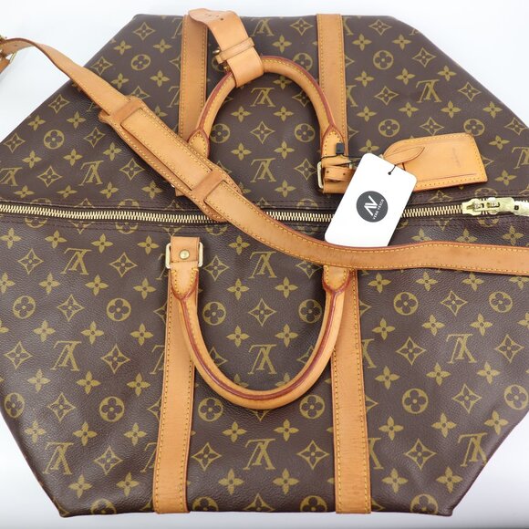 LOUIS VUITTON Monogram Keepall Bandouliere 55 - Picture 16 of 16